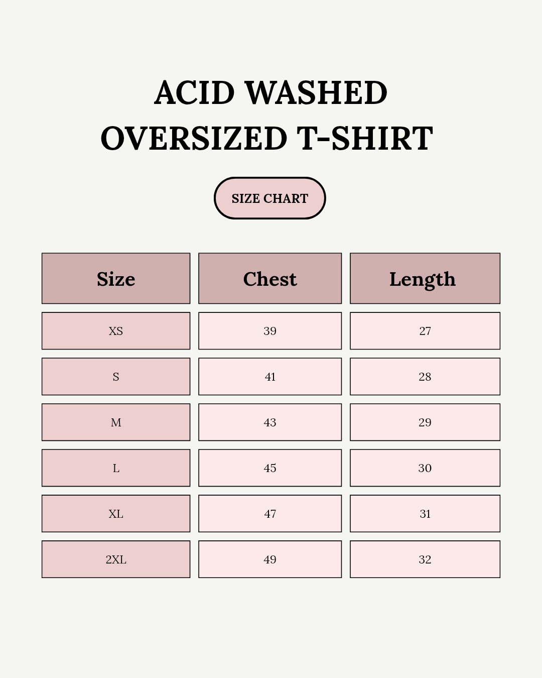 Acid Wash Oversized Tee Women | Feral Girl Graphic
